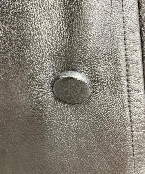 KUMIKYOKU（クミキョク）KUMIKYOKU (クミキョク) レザージャケット ブラック サイズ:2の古着・服飾アイテム