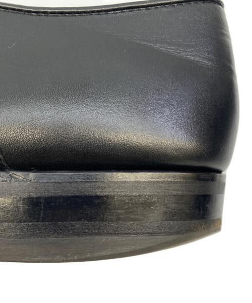 SHETLAND FOX（シェットランドフォックス）SHETLAND FOX (シェットランドフォックス) 内羽根ストレートチップシューズ ブラック サイズ:7の古着・服飾アイテム