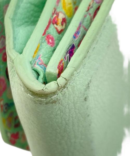 LOUIS VUITTON（ルイ ヴィトン）LOUIS VUITTON (ルイ ヴィトン) ポルトフォイユ・ロックミニ グリーンの古着・服飾アイテム