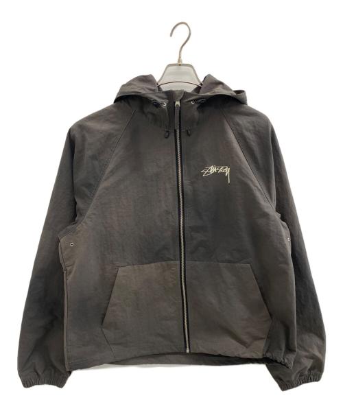 stussy（ステューシー）stussy (ステューシー) BEACH SHELL WAVE DYE グレー サイズ:Ｍの古着・服飾アイテム