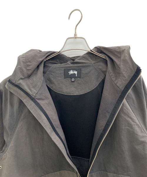 stussy（ステューシー）stussy (ステューシー) BEACH SHELL WAVE DYE グレー サイズ:Ｍの古着・服飾アイテム