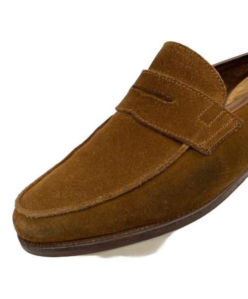 Crockett & Jones（クロケット＆ジョーンズ）Crockett & Jones (クロケット＆ジョーンズ) UNITED ARROWS (ユナイテッドアローズ) ANTON ブラウン サイズ:7Eの古着・服飾アイテム