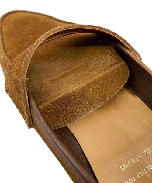 Crockett & Jones（クロケット＆ジョーンズ）Crockett & Jones (クロケット＆ジョーンズ) UNITED ARROWS (ユナイテッドアローズ) ANTON ブラウン サイズ:7Eの古着・服飾アイテム