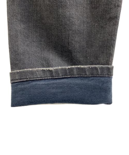 PIERRE BALMAIN（ピエール バルマン）PIERRE BALMAIN (ピエール バルマン) ダメージデニムパンツ ブラック サイズ:SIZE 73.5cm (W29)の古着・服飾アイテム