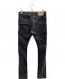 PIERRE BALMAIN (ピエール バルマン) ダメージデニムパンツ ブラック サイズ:SIZE 73.5cm (W29)：12000円