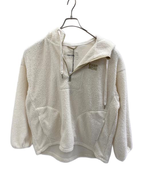 COCODEAL（ココディール）COCODEAL (ココディール) ボアフーディアノラック ホワイト サイズ:SIZE 2 未使用品の古着・服飾アイテム