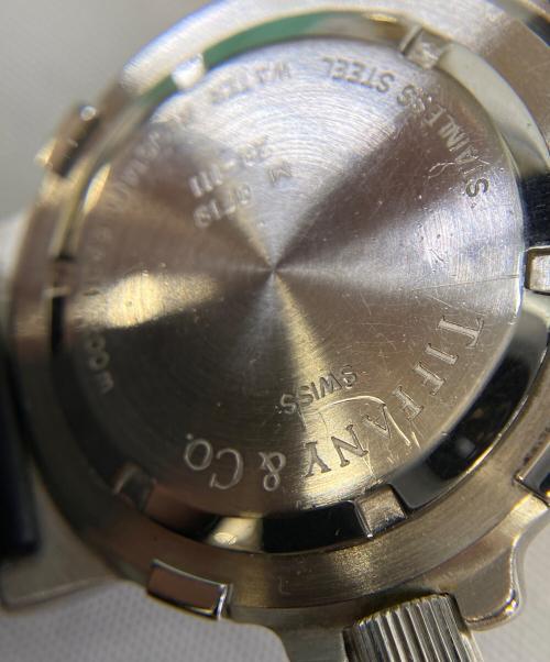 TIFFANY & Co.（ティファニー）TIFFANY & Co. (ティファニー) ダイバーズウォッチ ブラックの古着・服飾アイテム