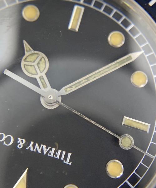 TIFFANY & Co.（ティファニー）TIFFANY & Co. (ティファニー) ダイバーズウォッチ ブラックの古着・服飾アイテム
