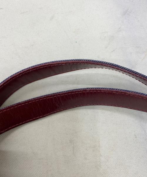 BURBERRY LONDON（バーバリーロンドン）BURBERRY LONDON (バーバリーロンドン) ハンドバッグ ベージュ×ブルーの古着・服飾アイテム