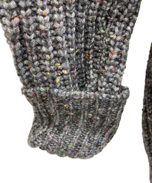 N°21（ヌメロヴェントゥーノ）N°21 (ヌメロヴェントゥーノ) 厚手ニット グレー サイズ:38の古着・服飾アイテム