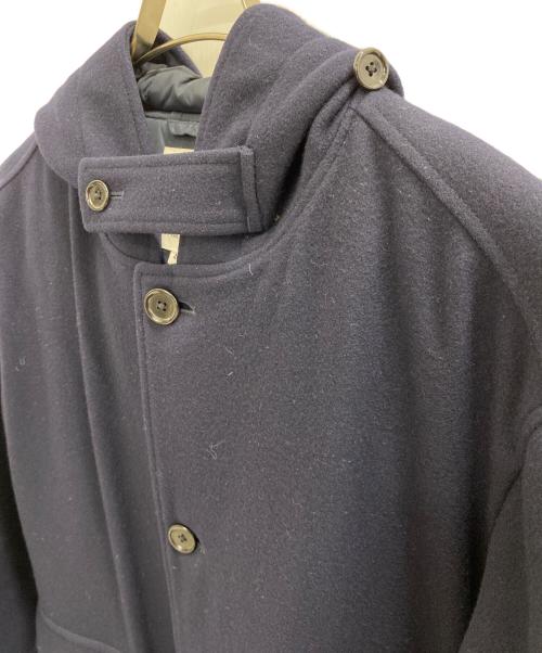 STILL BY HAND（スティルバイハンド）STILL BY HAND (スティルバイハンド) シンサレートメルトンフードコート ネイビー サイズ:48の古着・服飾アイテム