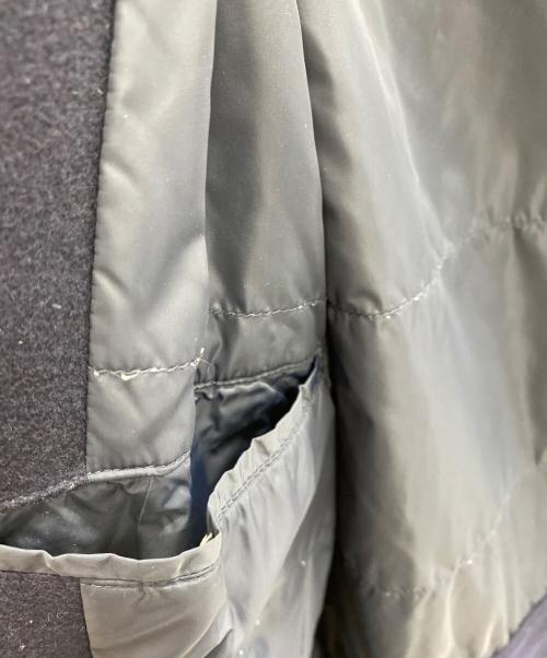 STILL BY HAND（スティルバイハンド）STILL BY HAND (スティルバイハンド) シンサレートメルトンフードコート ネイビー サイズ:48の古着・服飾アイテム
