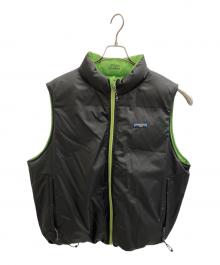 SEDAN ALL-PURPOSE（セダンオールパーパス）の古着「Reversible Down Vest」｜ブラック×グリーン