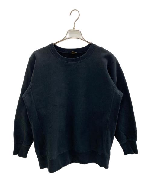 A VONTAGE（アボンタージ）A VONTAGE (アボンタージ) Reverse Crew Sweat ブラック サイズ:Ｍの古着・服飾アイテム