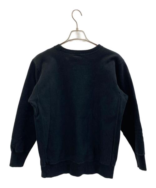 A VONTAGE（アボンタージ）A VONTAGE (アボンタージ) Reverse Crew Sweat ブラック サイズ:Ｍの古着・服飾アイテム