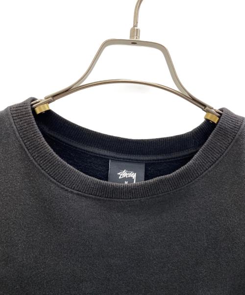 stussy（ステューシー）stussy (ステューシー) スウェット ブラック サイズ:Mの古着・服飾アイテム