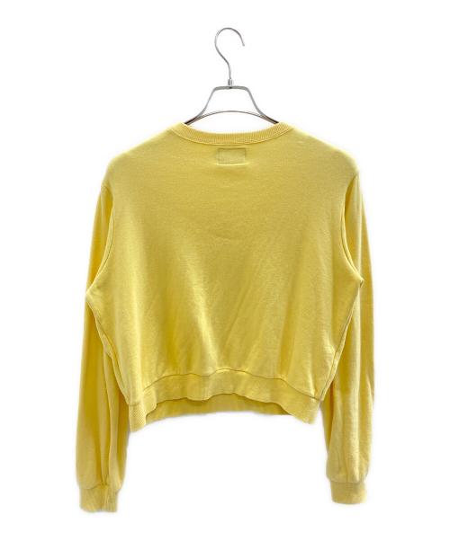 stussy（ステューシー）stussy (ステューシー) スウェット イエロー サイズ:Mの古着・服飾アイテム