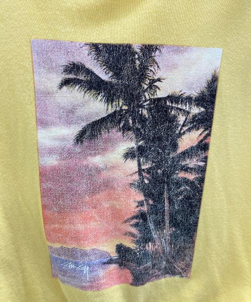 stussy（ステューシー）stussy (ステューシー) スウェット イエロー サイズ:Mの古着・服飾アイテム