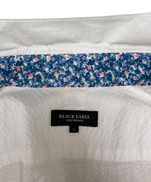 BLACK LABEL CRESTBRIDGE（ブラックレーベル クレストブリッジ）BLACK LABEL CRESTBRIDGE (ブラックレーベル クレストブリッジ) 長袖シャツ ホワイト サイズ:Ｓの古着・服飾アイテム