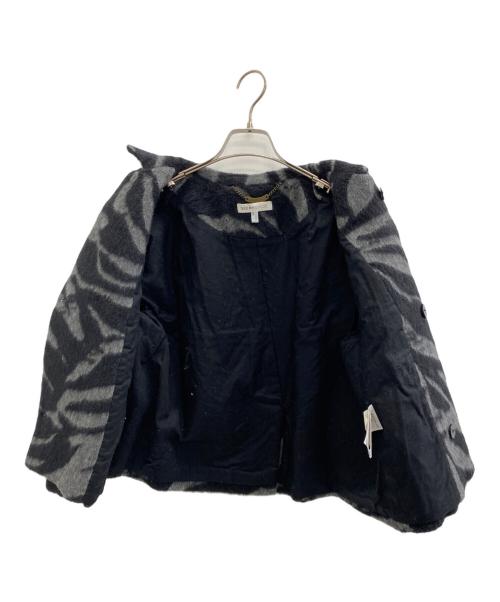 SEE BY CHLOE（シーバイクロエ）SEE BY CHLOE (シーバイクロエ) ウールジャケット グレー×ブラック サイズ: USA 4の古着・服飾アイテム