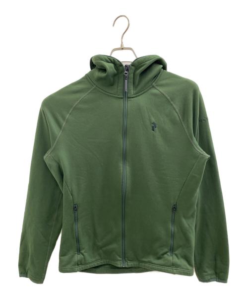 Peak Performance（ピーク・パフォーマンス）Peak Performance (ピーク・パフォーマンス) Chill Zip Hood グリーン サイズ:Ｍの古着・服飾アイテム