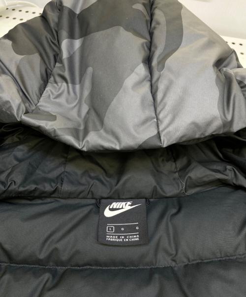 NIKE（ナイキ）NIKE (ナイキ) Fill Down Windrunner AOP Hoodie JKT グレー サイズ:Lの古着・服飾アイテム
