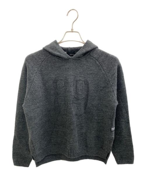G-STAR RAW（ジースターロゥ）G-STAR RAW (ジースターロゥ) ニットパーカー グレー サイズ:Sの古着・服飾アイテム