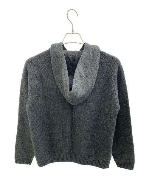 G-STAR RAW（ジースターロゥ）G-STAR RAW (ジースターロゥ) ニットパーカー グレー サイズ:Sの古着・服飾アイテム