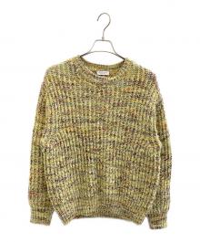 BEAUTY&YOUTH UNITED ARROWS（ビューティーアンドユースユナイテッドアローズ）の古着「畦ミックスカラークルーネックニットプルオーバー」｜マルチカラー