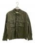 MAISON KITSUNE（メゾンキツネ）の古着「シャツブルゾン」｜グリーン