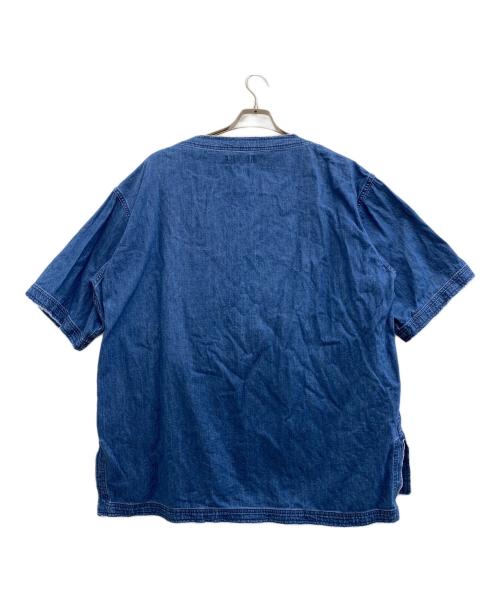 s'yte（サイト）s'yte (サイト) 8OZ DENIM OPEN-SHOULDER SHIRT ブルー サイズ:3の古着・服飾アイテム