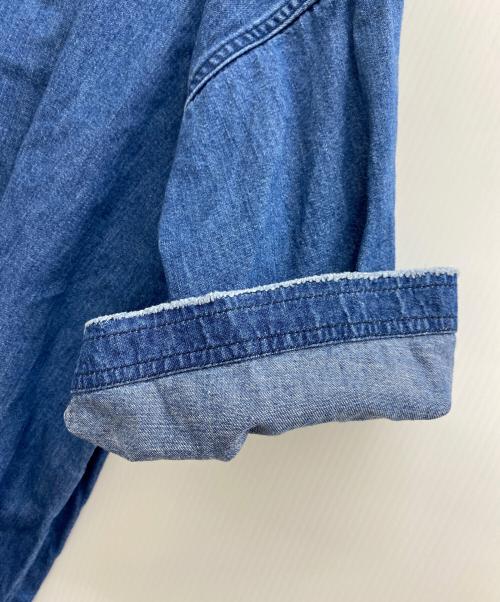 s'yte（サイト）s'yte (サイト) 8OZ DENIM OPEN-SHOULDER SHIRT ブルー サイズ:3の古着・服飾アイテム