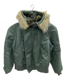 ALPHA INDUSTRIES（アルファインダストリーズ）の古着「N-2B」｜カーキ