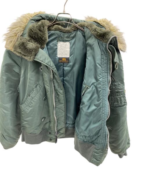 ALPHA INDUSTRIES（アルファインダストリーズ）ALPHA INDUSTRIES (アルファインダストリーズ) N-2B カーキ サイズ:SIZE Lの古着・服飾アイテム