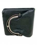 ED ROBERT JUDSONエド ロバート ジャドソン）の古着「FRAME HALF WALLET」｜グリーン