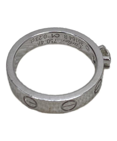 Cartier（カルティエ）Cartier (カルティエ) ラブ ソリテールリング サイズ:7号の古着・服飾アイテム