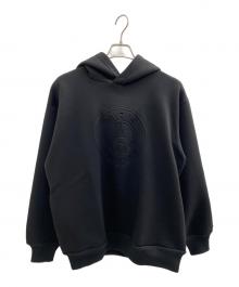 EDIFICE×PSG（エディフィス×パリ・サンジェルマンFC）の古着「LIGHT SWEAT HOODY」｜ブラック