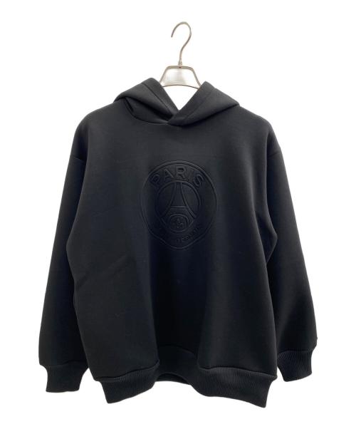 EDIFICE（エディフィス）EDIFICE (エディフィス) PSG (パリ・サンジェルマンFC) LIGHT SWEAT HOODY ブラック サイズ:Lの古着・服飾アイテム