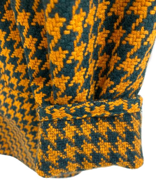 VALENTINO（ヴァレンティノ）VALENTINO (ヴァレンティノ) ウールジャケット グリーン×オレンジ サイズ:8の古着・服飾アイテム