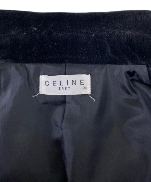 CELINE（セリーヌ）CELINE (セリーヌ) セットアップスーツ ブラック サイズ:100の古着・服飾アイテム