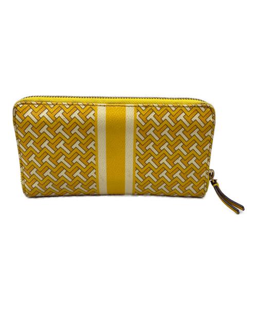 TORY BURCH（トリーバーチ）TORY BURCH (トリーバーチ) 長財布 イエローの古着・服飾アイテム