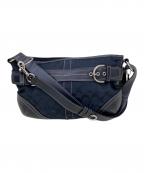 COACHコーチ）の古着「ショルダーバッグ」｜ブラック