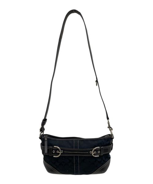 COACH（コーチ）COACH (コーチ) ショルダーバッグ ブラックの古着・服飾アイテム