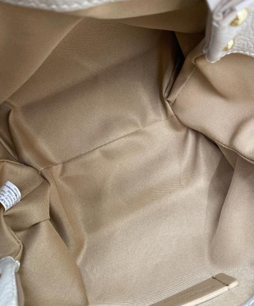 GIANNI CHIARINI（ジャンニ キアリーニ）GIANNI CHIARINI (ジャンニ キアリーニ) 2WAYショルダーバッグ ベージュの古着・服飾アイテム