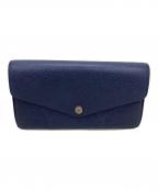 LOUIS VUITTONルイ ヴィトン）の古着「ポルトフォイユ・サラ」｜ネイビー