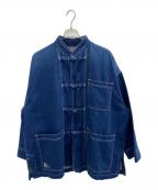 FreshServiceフレッシュサービス）の古着「DENIM KUNG-FU COVERALL」｜ネイビー