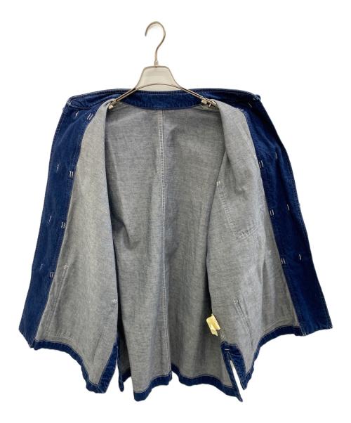 FreshService（フレッシュサービス）FreshService (フレッシュサービス) DENIM KUNG-FU COVERALL ネイビー サイズ:Lの古着・服飾アイテム