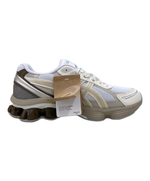 asics（アシックス）asics (アシックス) スニーカー ベージュ×ホワイト サイズ:27.5cm 未使用品の古着・服飾アイテム