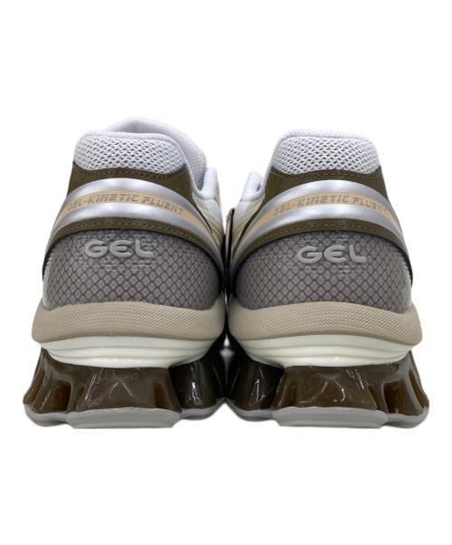 asics（アシックス）asics (アシックス) スニーカー ベージュ×ホワイト サイズ:27.5cm 未使用品の古着・服飾アイテム