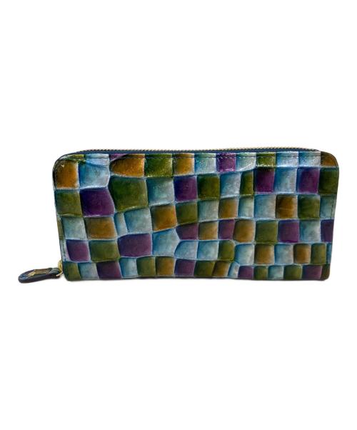 questa la voice（クエスタ ラ ヴォイス）questa la voice (クエスタ ラ ヴォイス) 長財布 マルチカラーの古着・服飾アイテム